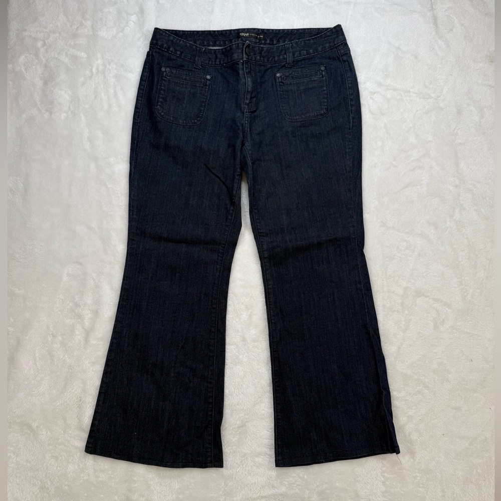 Mossimo Premium Denim‎ Flare Blue Jeans Size 14